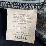 Motherhood Maternity Shirt Panel Straight Leg Jeans Blue Petite Large Photo 5