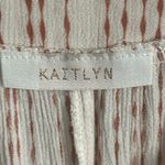 Kaitlyn Sleeveless Abstract Striped Flowy Boho Guaze Summer Tank Top Photo 4