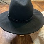 Treasure & Bond  Wool‎ Black Hat Woven Band One Size Photo 1