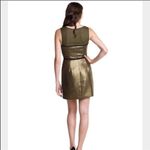 Charlotte Ronson | Metallic Gold Tulip Dress 0 Photo 1