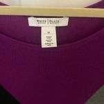 White House | Black Market 3/4 Sleeve Color Block Mini Dress/Tunic Sweater Photo 2