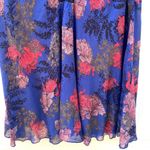 Free People Intimately Womens Oversized XS floral black lace trim tank top Photo 4