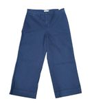 Madewell ✨ NWT  Emmett Slim Wide-Leg Pants Navy Blue Size 31 ✨ Photo 1