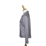 Rubbish  Grey Gray Button Down Long Sleeve Shirt Size Small 100 % rayon Photo 1