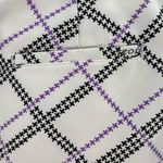 IZOD  perform women’s golf skirt size 8 stretch outdoors white purple black Photo 4