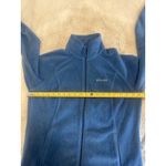 Columbia full-zip fleece jacket in blue. Features a soft Size L Photo 7