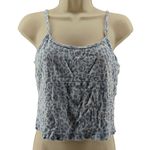 Victoria's Secret Vintage Y2K  Blue Leopard Cami 100% Cotton Small Photo 0