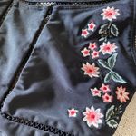 Topshop  Floral Frill Embroidered One-Piece
Swimsuit Sz 2 Photo 5