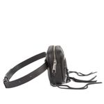 Rebecca Minkoff  Black 3 Zip Leather Belt Bag Photo 3