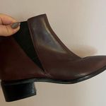 Marc Fisher Burgundy Pointy Toe Chelsea Boots 7.5 Photo 0