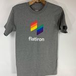 Hanes Flatiron Rainbow Pride T Shirt Sz Small Photo 0
