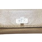 Fendi Peekaboo Beige Selleria Long Calfskin Trifold Wallet Photo 12