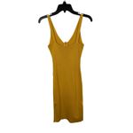 Ribbed Gold Sleeveless Body Photo 2