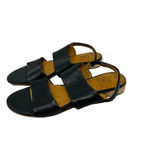 Coclico Cove Sandal in Black Leather Flats Size 36.5 US 6.5 Photo 2