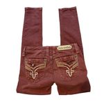 Rock Revival  Cadee Straight Leg Ankle Jeans in Rose/Pink, Sz 28 Photo 6