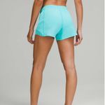 Lululemon  Hotty Hot Low-Rise Lined Short 4" in Electric Turquoise Size 6 Photo 1