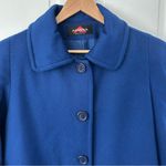 NEW! Alorna Vintage Royal Blue Wool Blend Peacoat Double Breasted Coat Size 16 Photo 1
