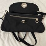Baggallini  Nylon Front Clasp Crossbody Purse Black Photo 2