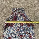 J.Crew Point Sur white, blue & red paisley tank top size 4 Photo 10