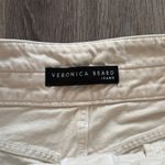 Veronica Beard  Cream Jeans 32 Blake Classic Straight High Rise Denim Photo 4