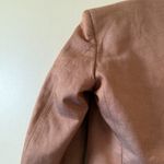 Versus Versace Cotton Blend Blazer Jacket size S 28/42 Shimmery holographic Tan Photo 3