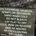 Generation Love  Distressed Gray Camo
Asymmetric Wool Blend Sweater Photo 6