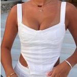 ZARA  Denim Corset Top Photo 0