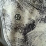 Lululemon Pace Perfect Crop 17" Breeze By White Light Cast Legging Size 10 Photo 8