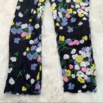 ASOS Casual Pants Dark Gray Floral Photo 2