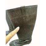 Ralph Lauren  Lauren Marla womens brown leather riding boots shoes Sz-8B SKU 4891 Photo 3