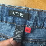 APT 9 Flare Jeans Blue Denim Stretch Bootcut Women Size 12R Photo 4