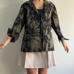 Ellen Tracy Flower Print Blazer Size 16 Photo 1