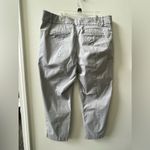 Ann Taylor  dressy ankle/crop pants, grey, size 12 Photo 1