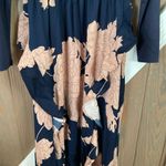 Maxi dress with side ruffle Pink Photo 1