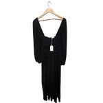 The‎ Westside Vivian Ruched Maxi Dress Size Small Black Photo 6