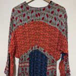 ZARA Patchwork Floral Print Midi Dress Size XS Blogger Fave RARE Oversized Photo 7