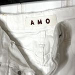 Amo Babe Sea Salt Slim Fit Jeans Sz 29 White Photo 4