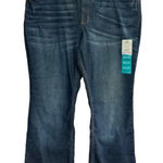 Riders By Lee LEE RIDERS Women’s Midrise Bootcut Dark Wash Jeans Size 18P New With Tags Photo 0