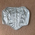 light blue corset top Silver Photo 0