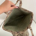 Vintage 90s Tan Brown Cherub Angels Tapestry Carpet Shoulder Shopping Tote Bag Photo 10