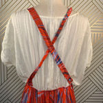 Free People A Thousand Kisses Maxi in Red Combo Photo 8