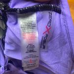 ZeroXposur  Women's Vibrant Striped One Piece - Purple, Blue, Black Photo 3