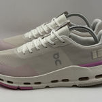 ON Running Brand Cloud Cloudnova Form 2 White/Pink Women's 10 Shoes NEW 2025 White Photo 0