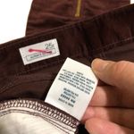 Gap NWOT Velvet Always Skinny Ankle Pants Maroon New Photo 4