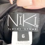 Niki By Nini Bevas Black Tie Back Tank Formal Dress Size 6 Photo 10