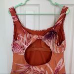 Kona Sol  size XL‎ one piece swimsuit bathing suit orange Photo 4