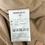 The Andamane Gwen Strapless Knit Stretch Crop Tube Top Tank Beige Small Photo 2