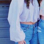 English Factory  Long Sleeve Bubble Top Photo 0