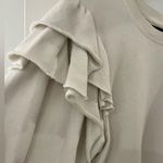 Something Navy  Ruffle Sweater Photo 4