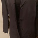 Newport News  vintage size 8 black 100% silk blazer like new Photo 4